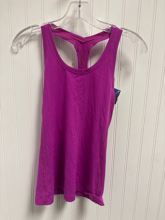 Athletic Tank Top By Lululemon In Purple, Size: Xs