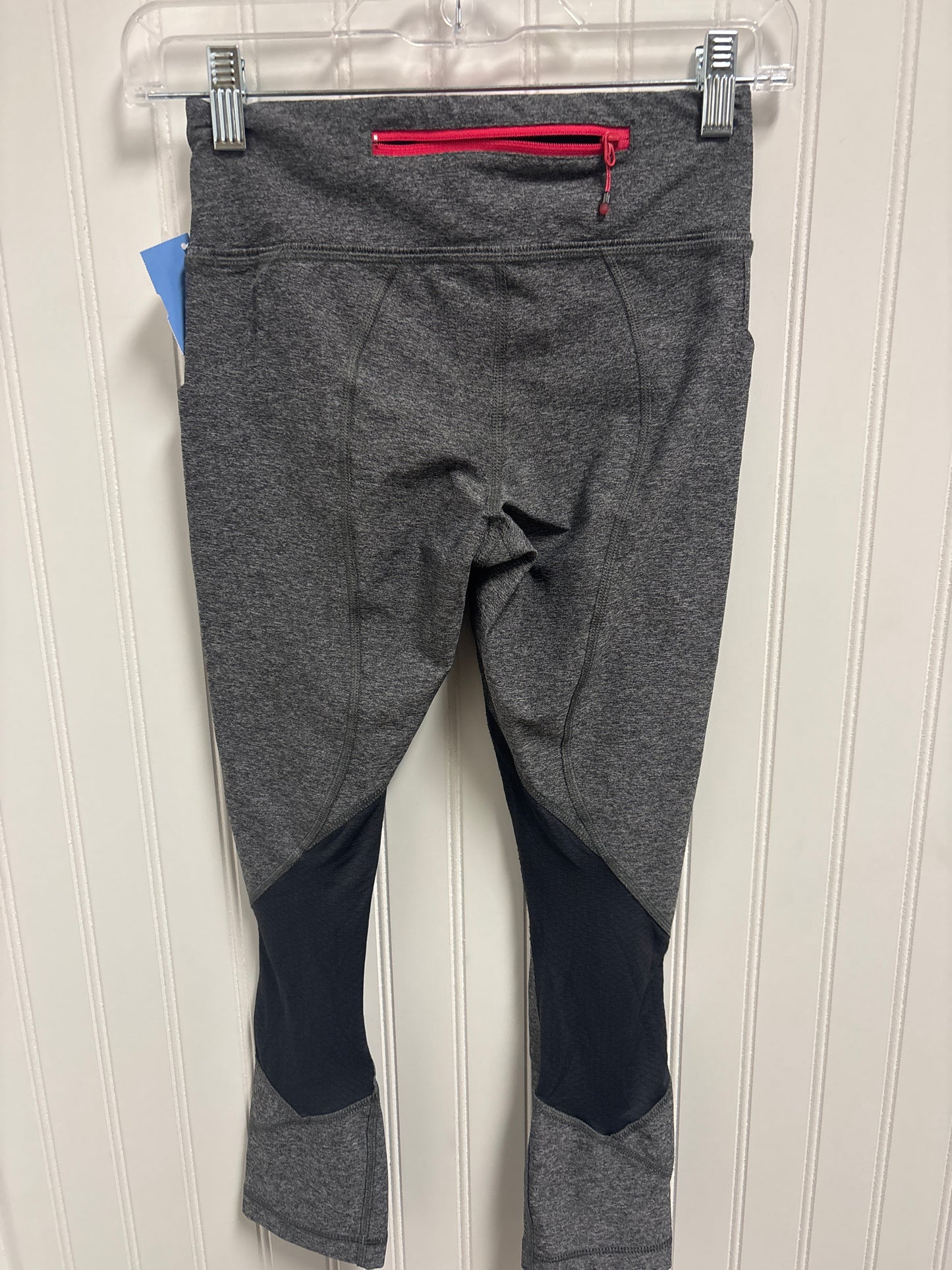 Athletic Leggings By Lululemon In Grey, Size: Xs