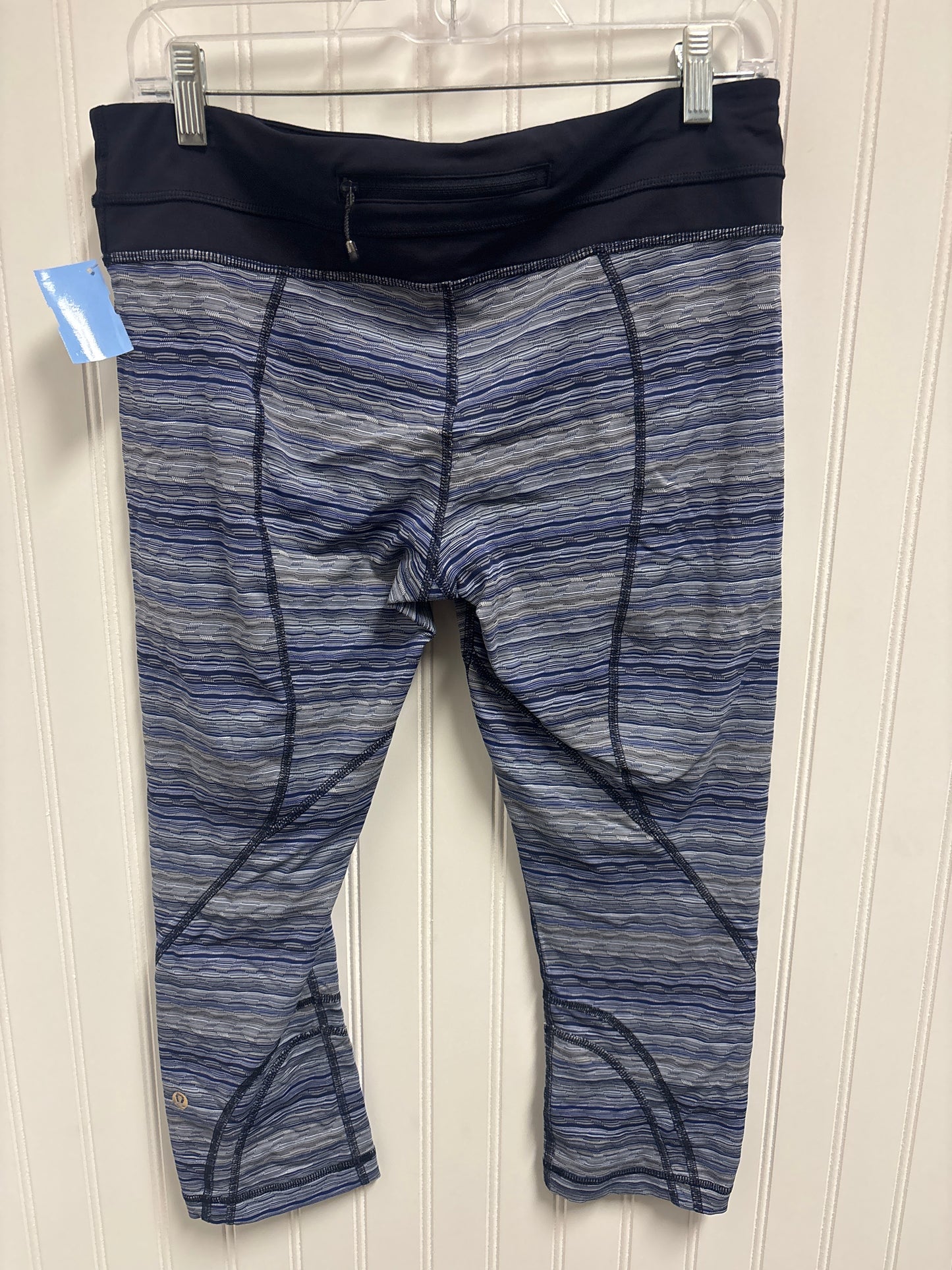 Athletic Leggings By Lululemon In Blue, Size: M