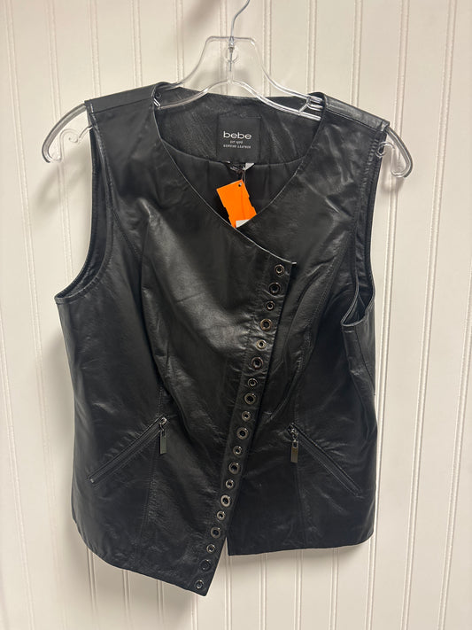 Vest Other By Bebe In Black, Size: M