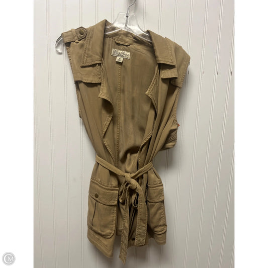 Vest Other By Lucky Brand In Brown, Size: M