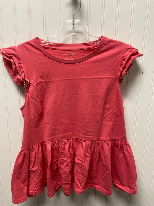 Top Sleeveless Designer By Kate Spade In Pink, Size: L