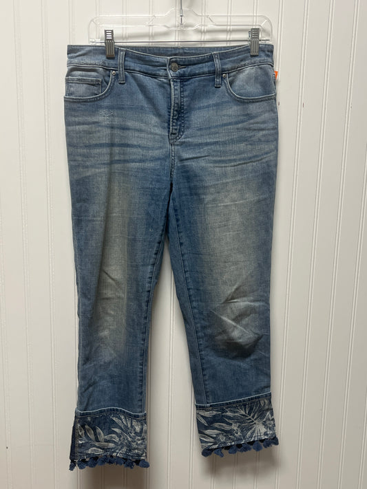 Jeans Boyfriend By Chicos In Blue Denim, Size: 4