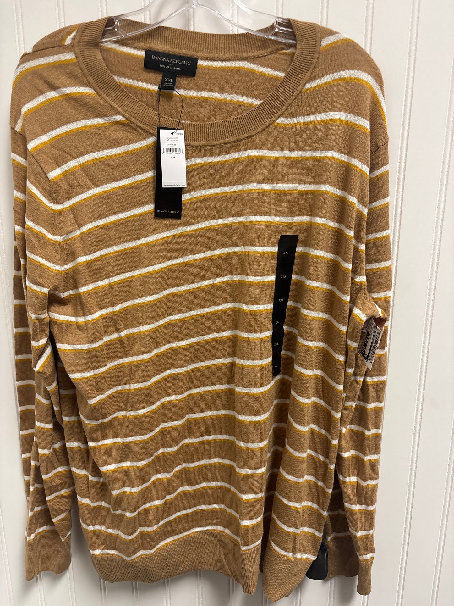 Sweater By Banana Republic In Striped Pattern, Size: 1x