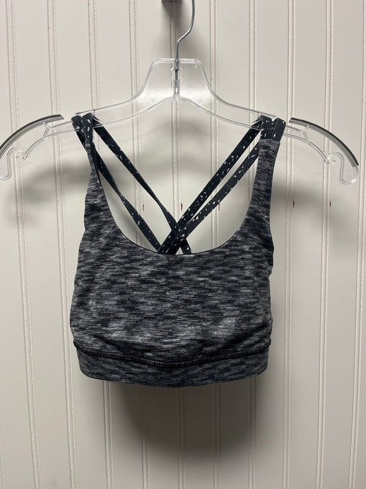 Athletic Bra By Lululemon In Grey, Size: Xs