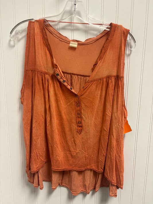 Top Sleeveless By We The Free In Orange, Size: Xs