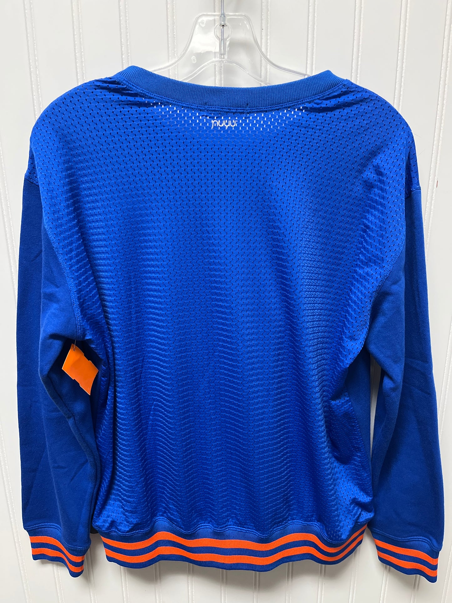 Athletic Top Long Sleeve Crewneck By Clothes Mentor In Blue, Size: S