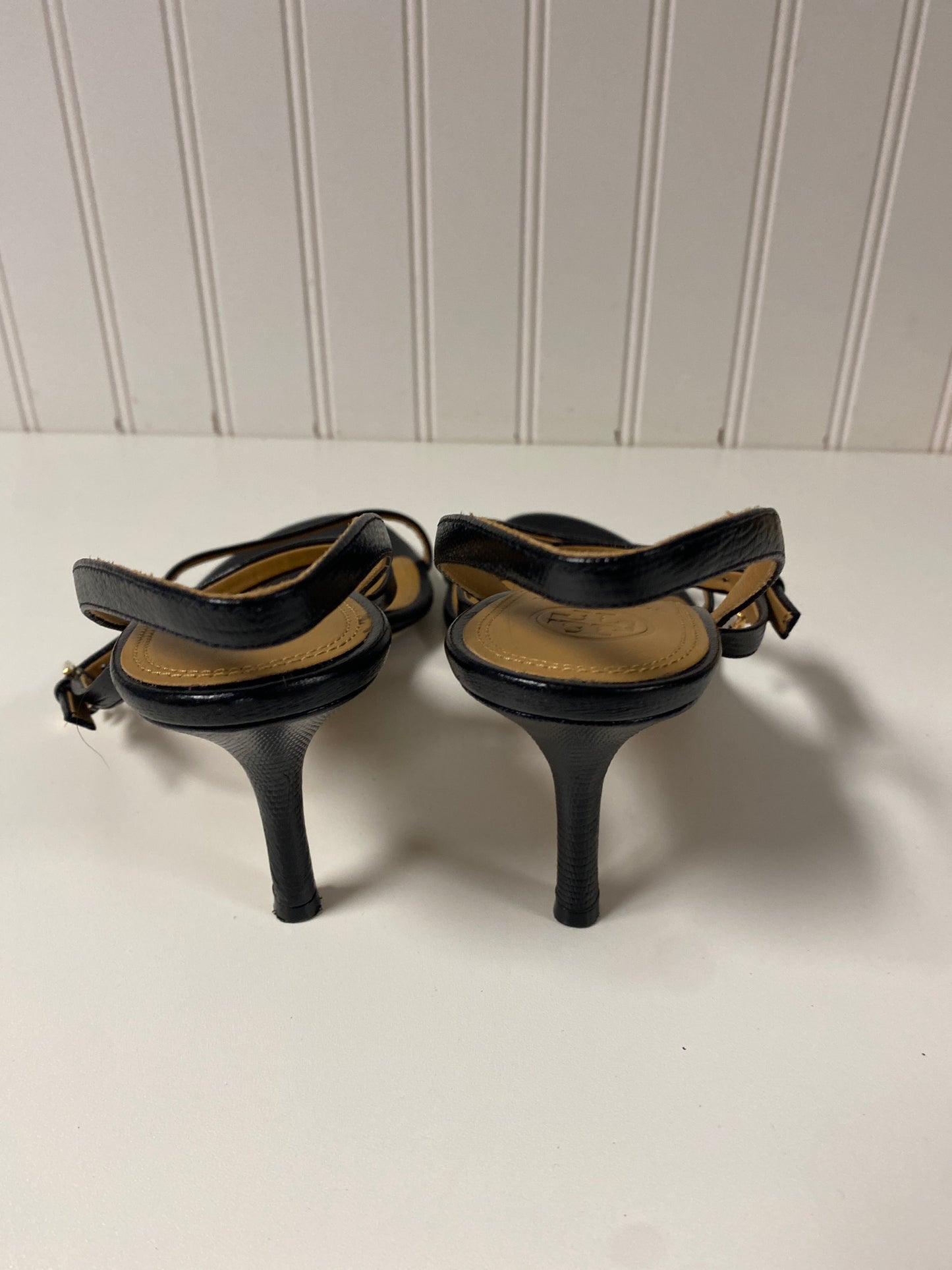 Sandals Designer By Tory Burch In Black, Size: 8