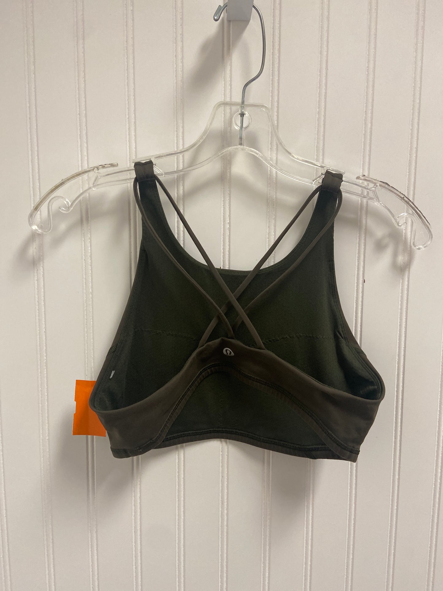 Athletic Bra By Lululemon In Green, Size: S