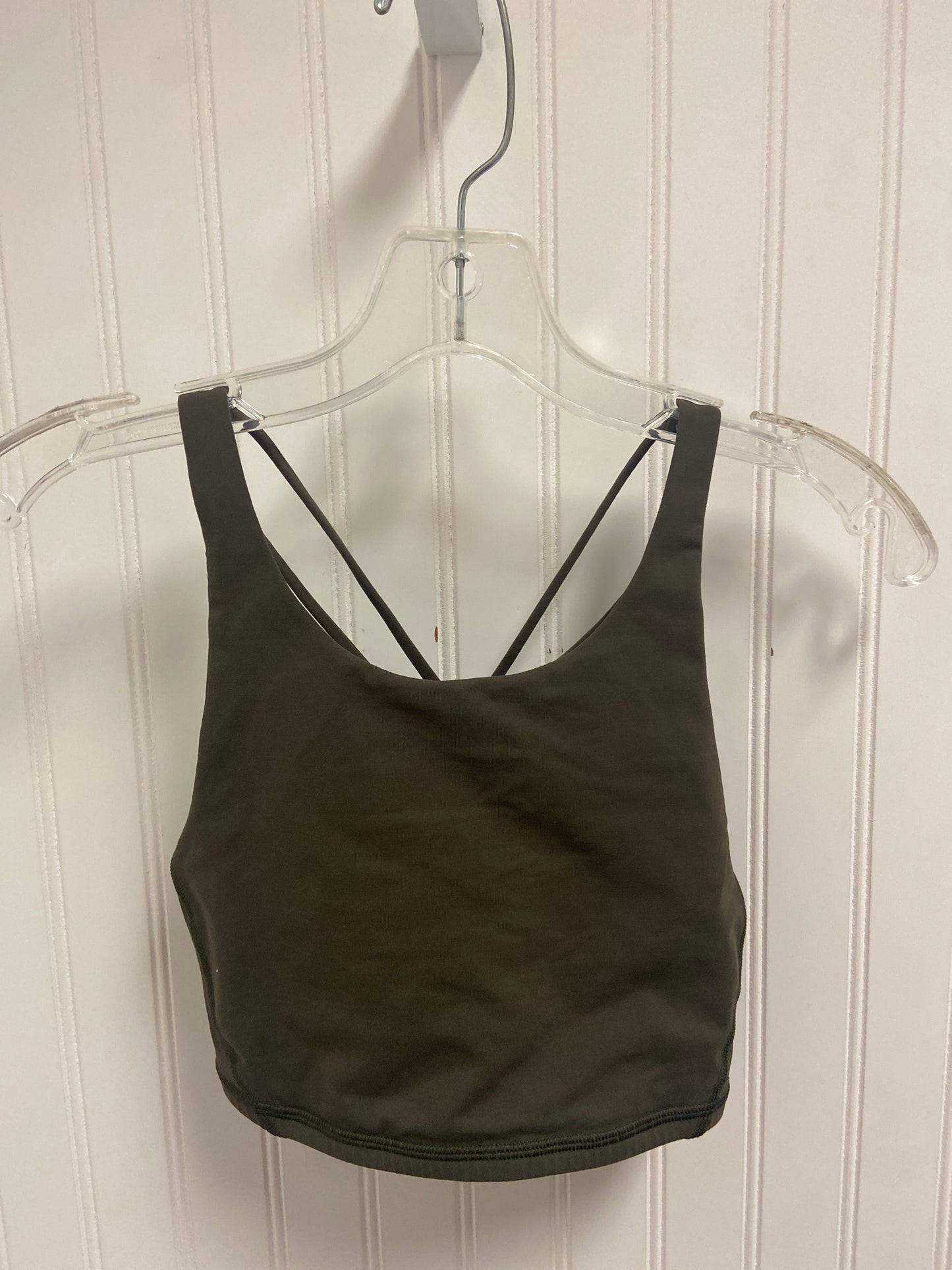 Athletic Bra By Lululemon In Green, Size: S