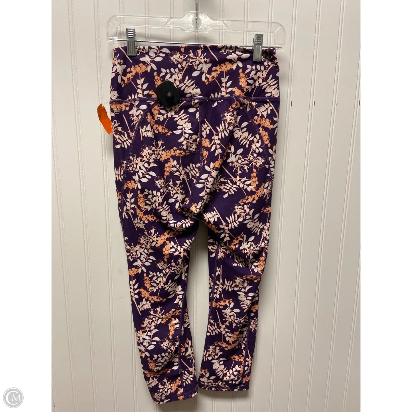 Athletic Leggings By Fabletics In Purple, Size: M