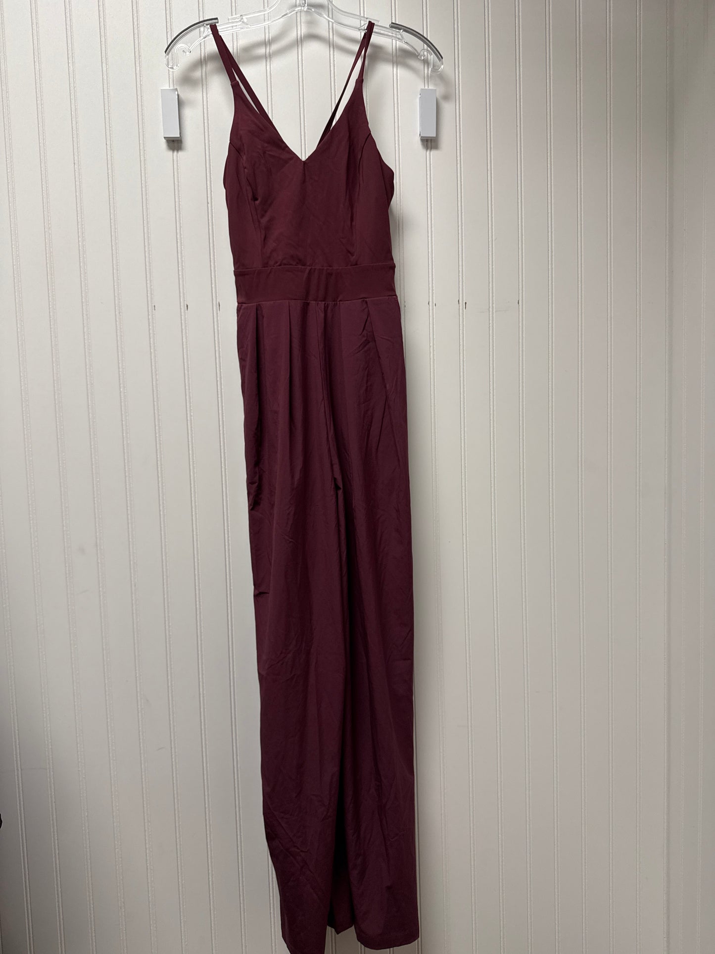 Jumpsuit By Cmc In Maroon, Size: S