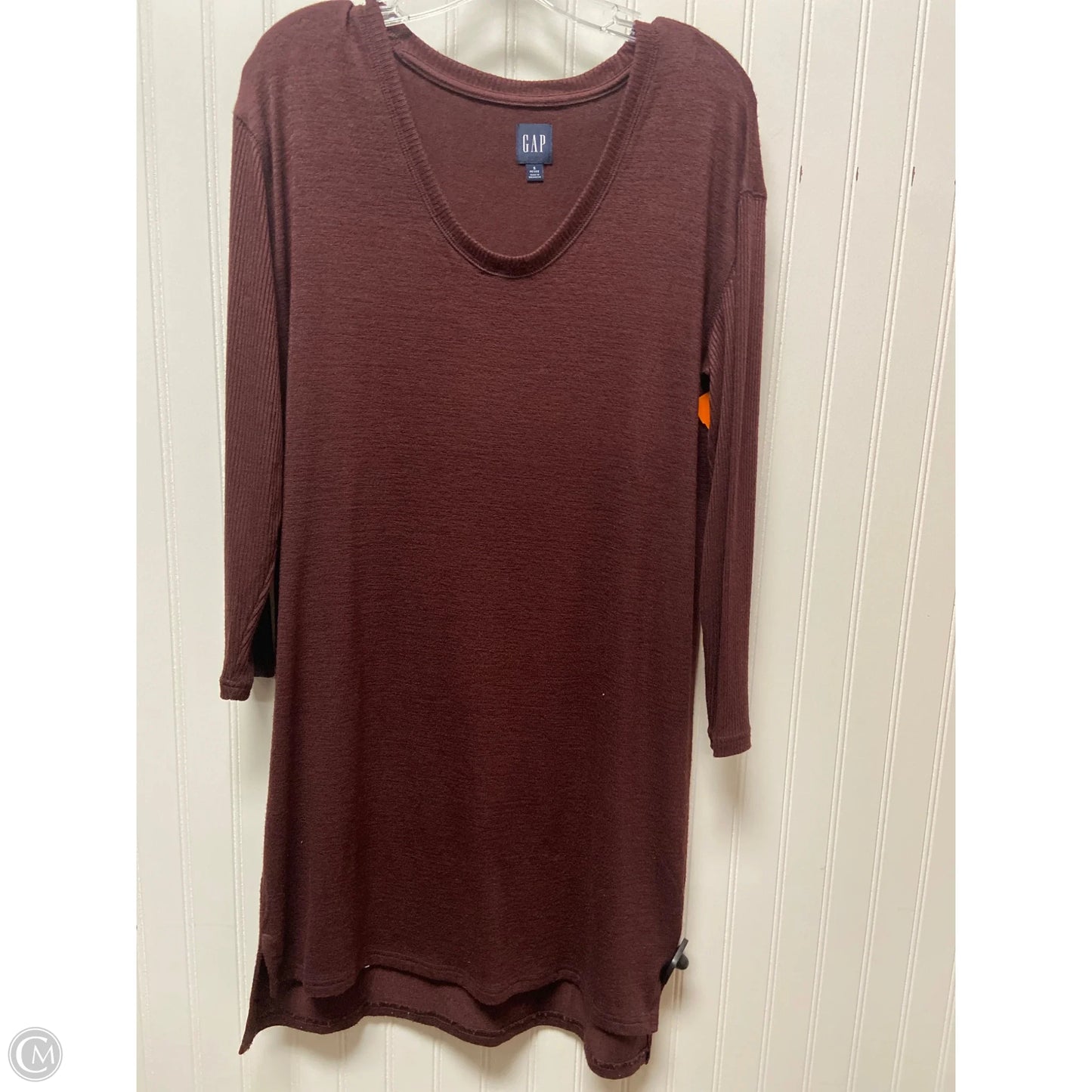 Dress Sweater By Gap In Maroon, Size: Sp