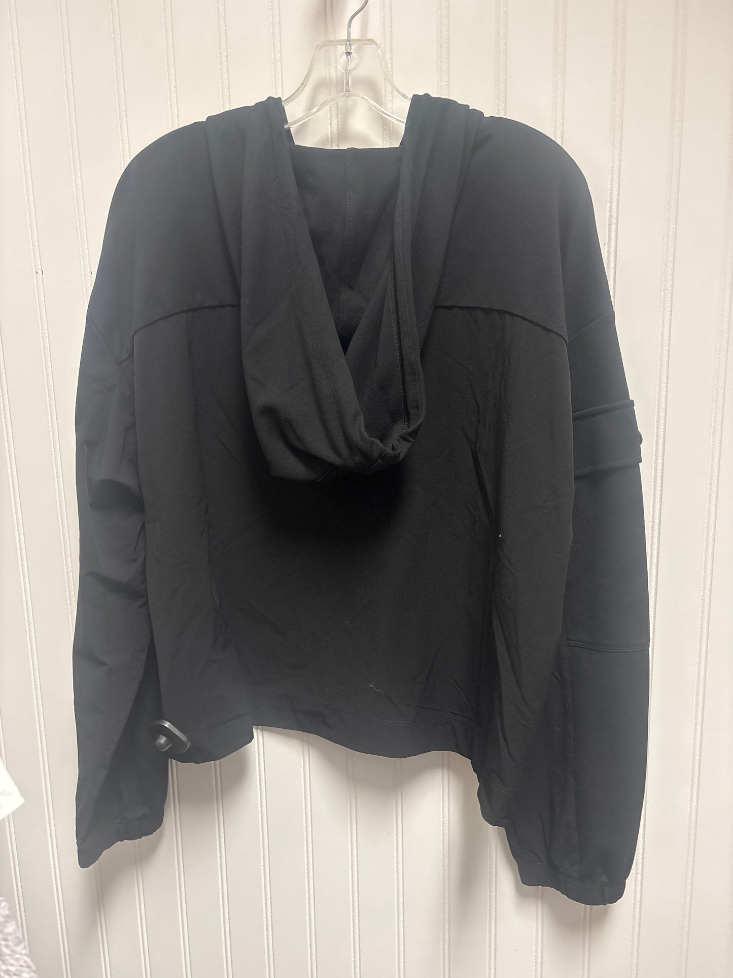 Sweatshirt Hoodie By Cabi In Black, Size: L