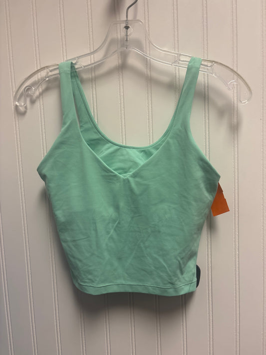 Athletic Tank Top By Lululemon In Aqua, Size: S