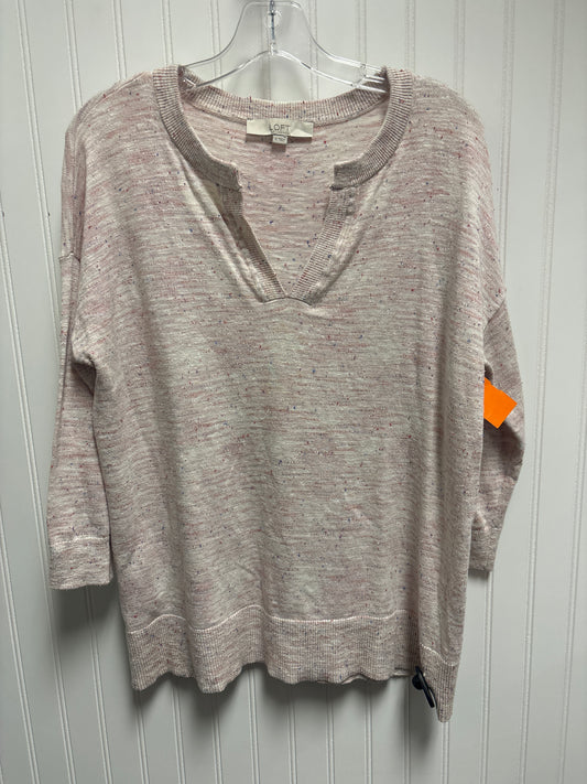 Sweater By Loft In Pink, Size: S