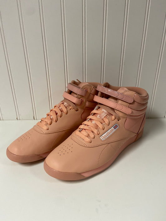 Shoes Sneakers By Reebok In Pink, Size: 9.5