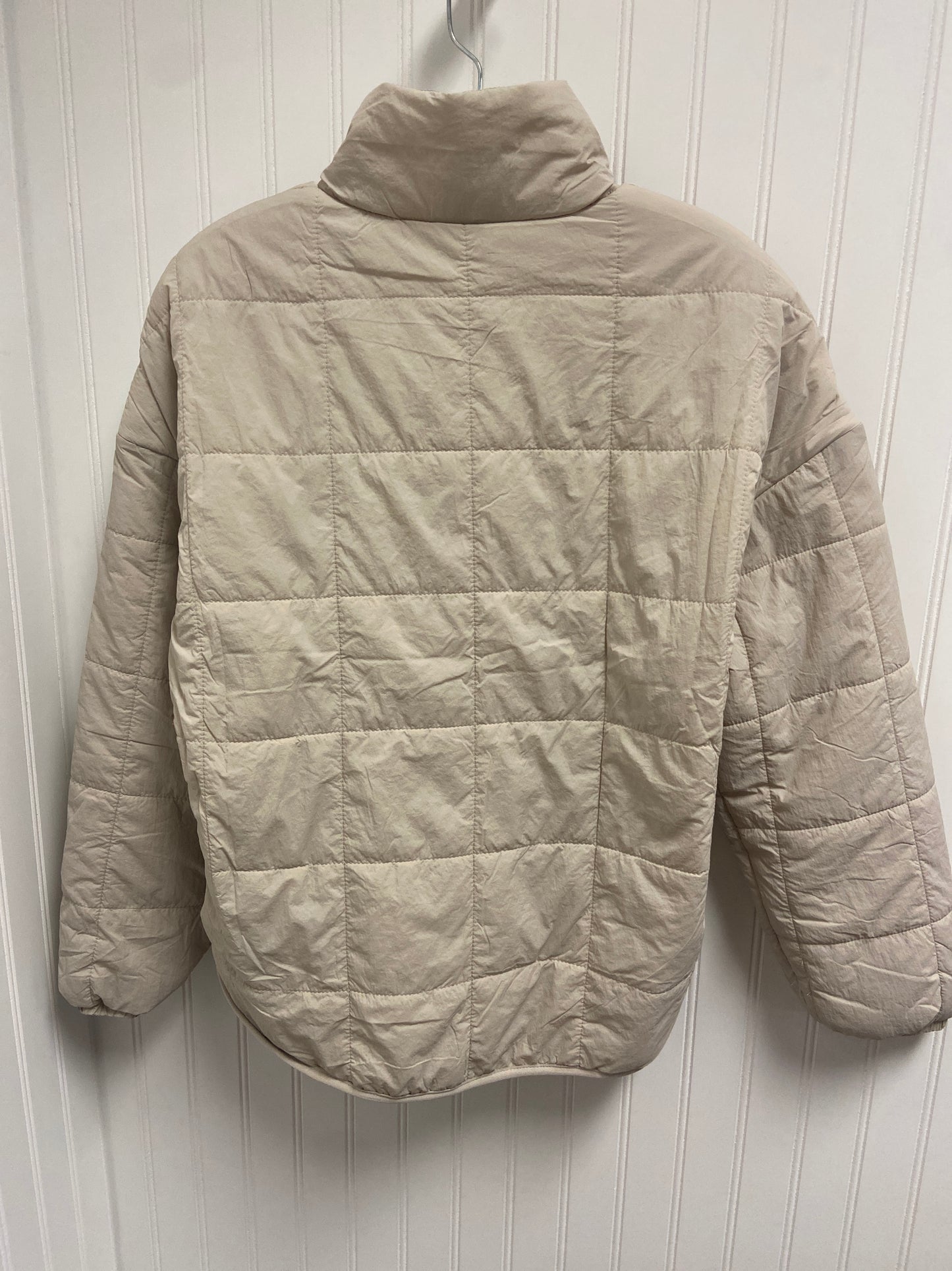 Jacket Puffer & Quilted By Avalanche In Beige, Size: S