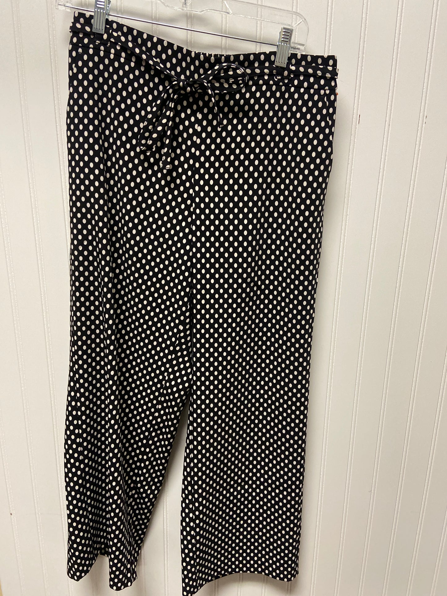 Pants Wide Leg By Talbots In Polkadot Pattern, Size: 10p