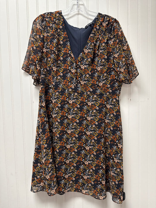 Dress Work By Madewell In Floral Print, Size: Xl