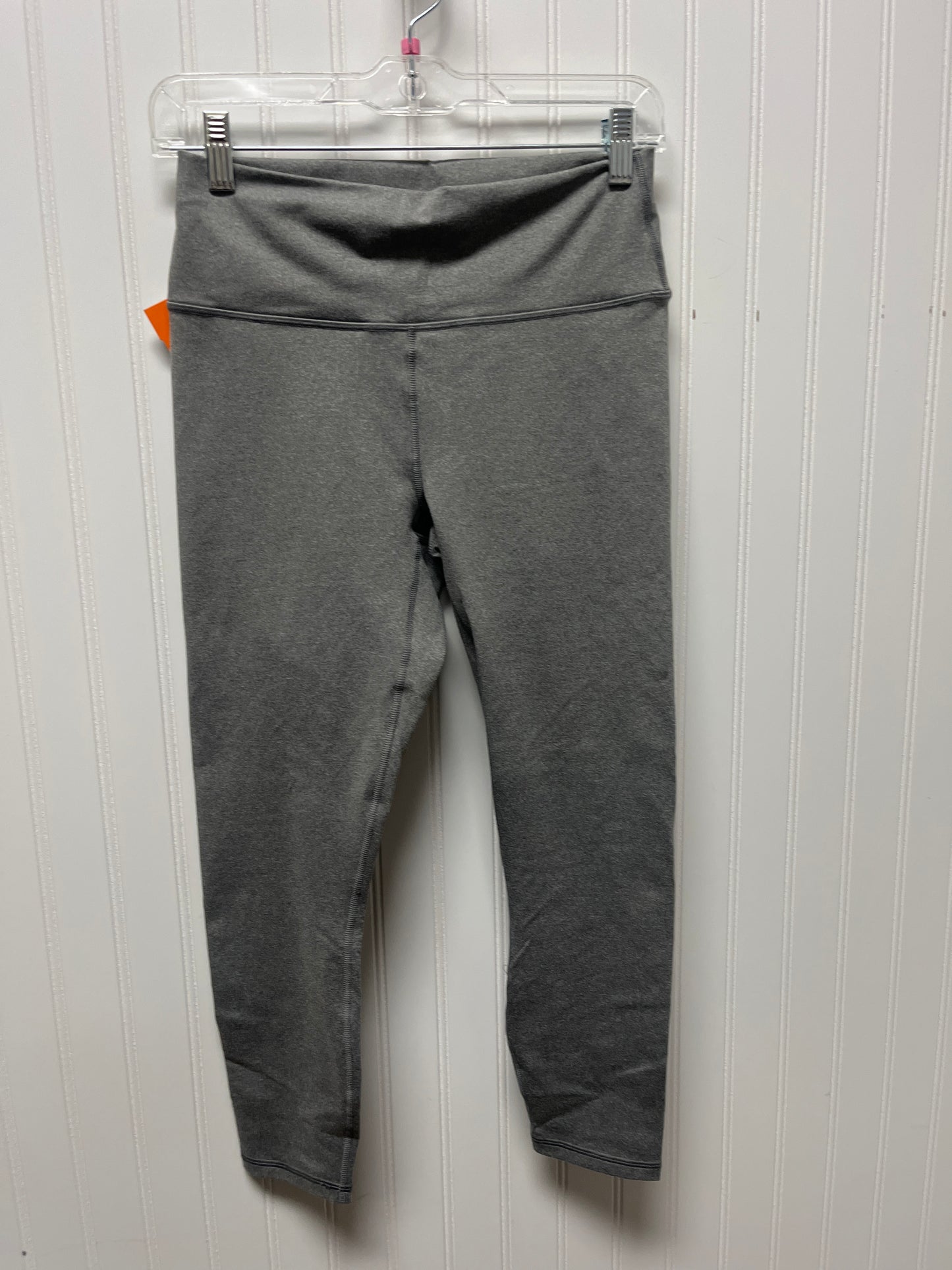 Athletic Leggings Capris By Fabletics In Grey, Size: S