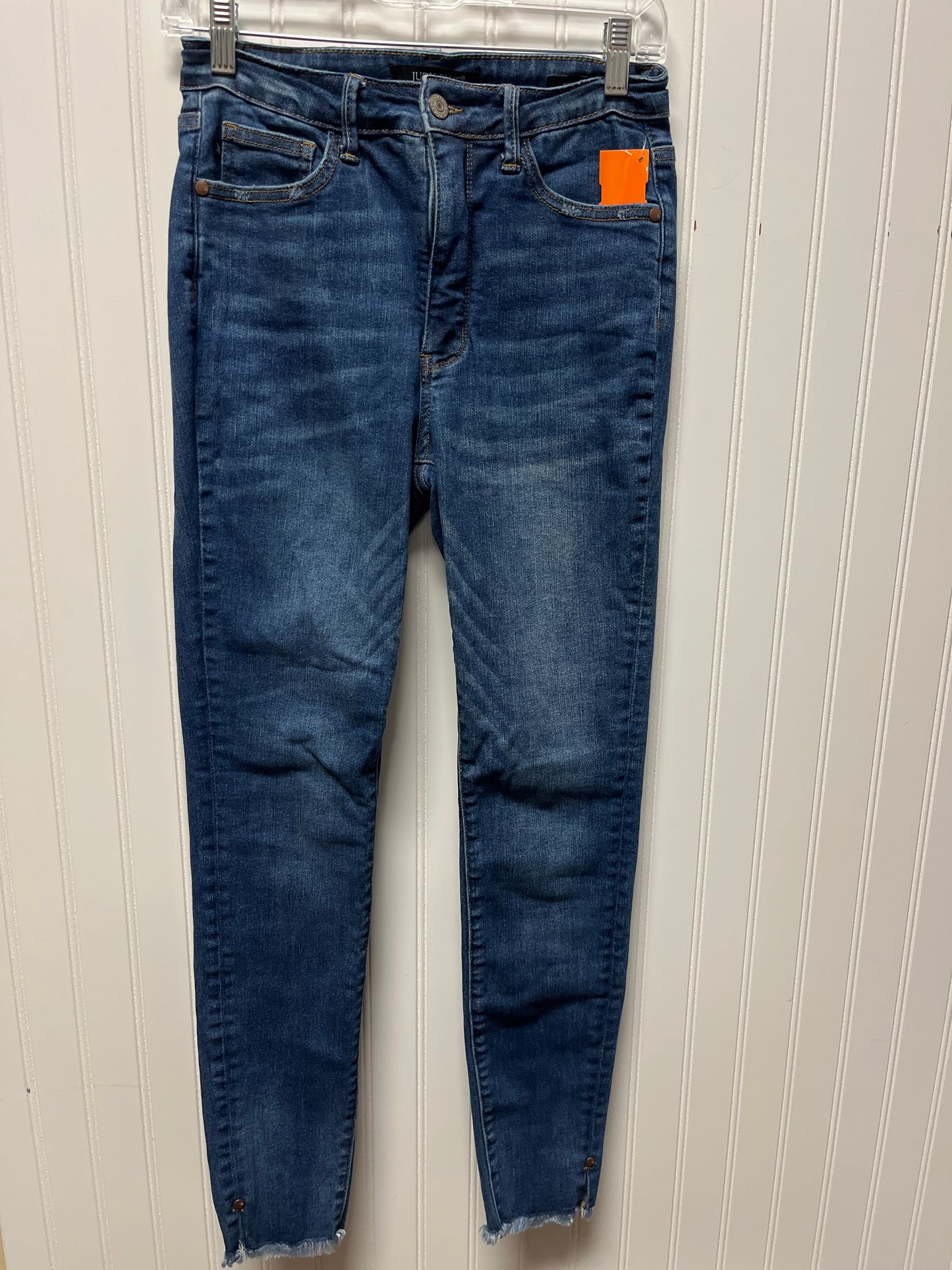 Jeans Skinny By Judy Blue In Blue Denim, Size: 2