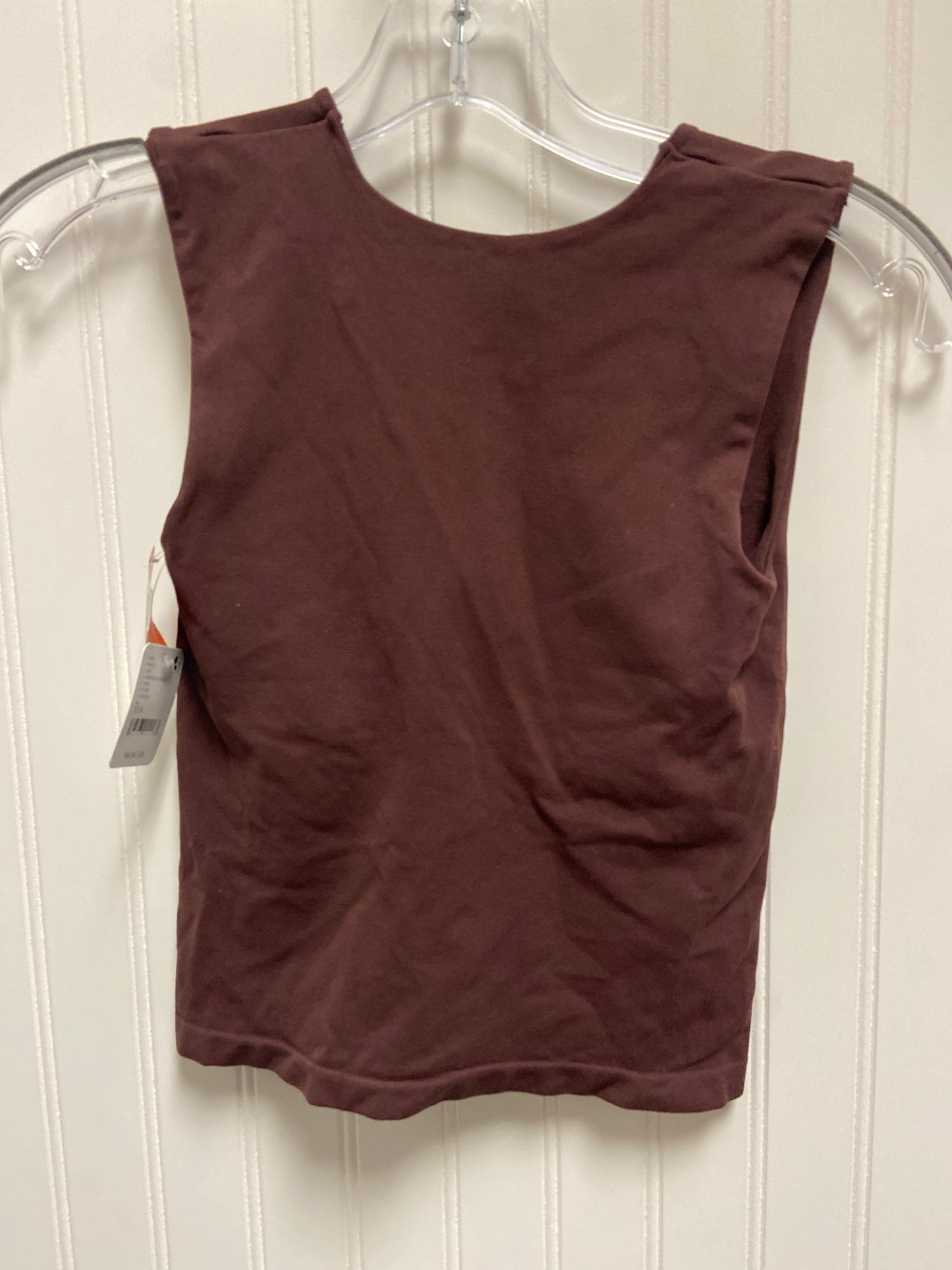 Top Sleeveless Basic By Free People In Brown, Size: Xs