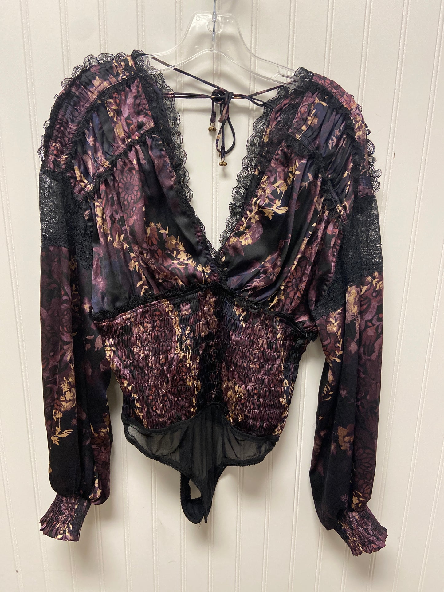 Bodysuit By Free People In Purple, Size: M