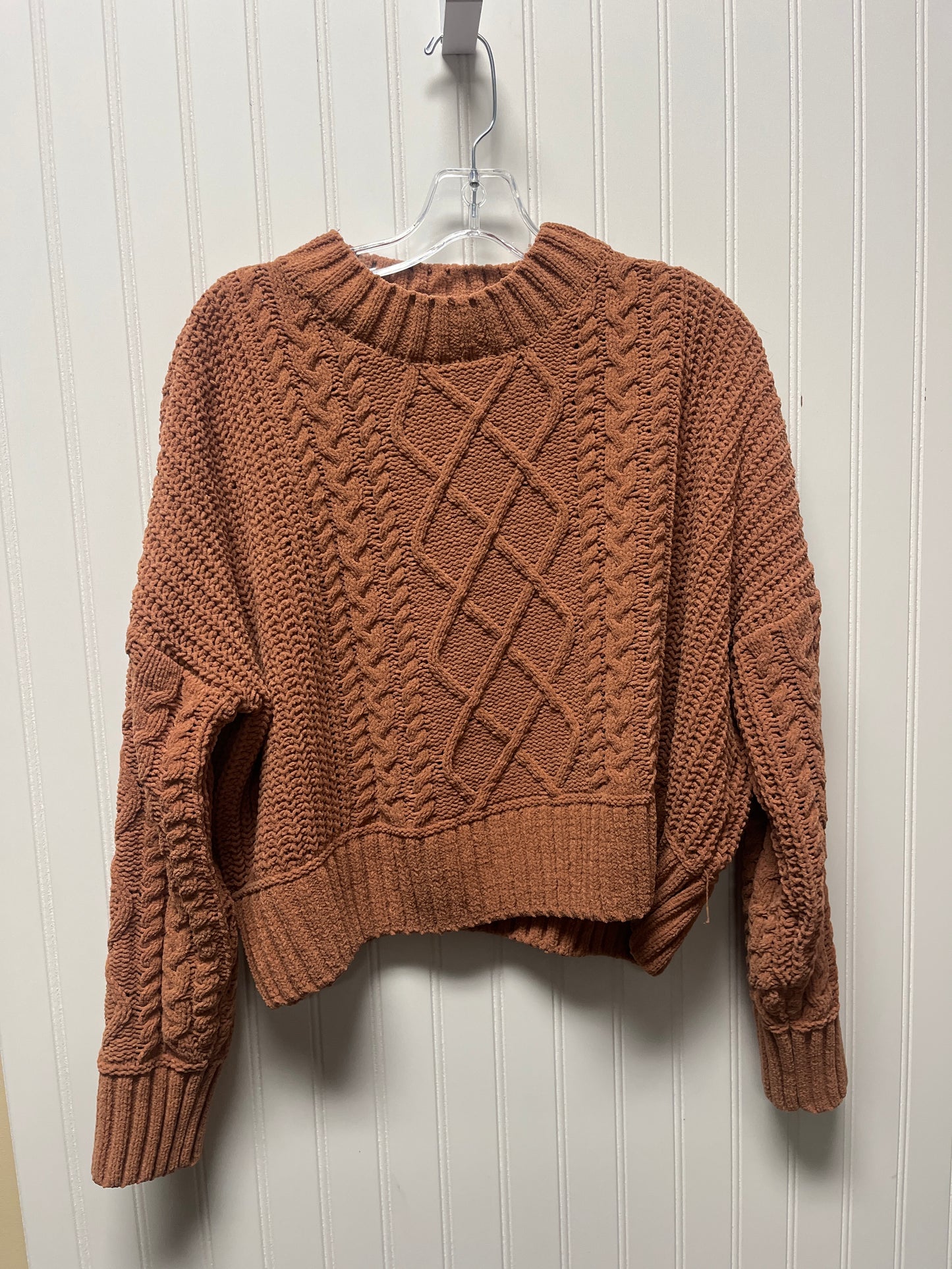 Sweater By Hippie Rose In Tan, Size: Xl