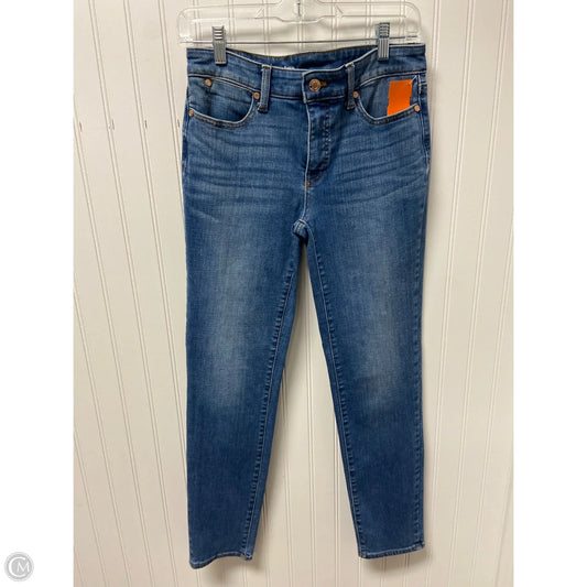 Jeans Skinny By Talbots In Blue Denim, Size: 2