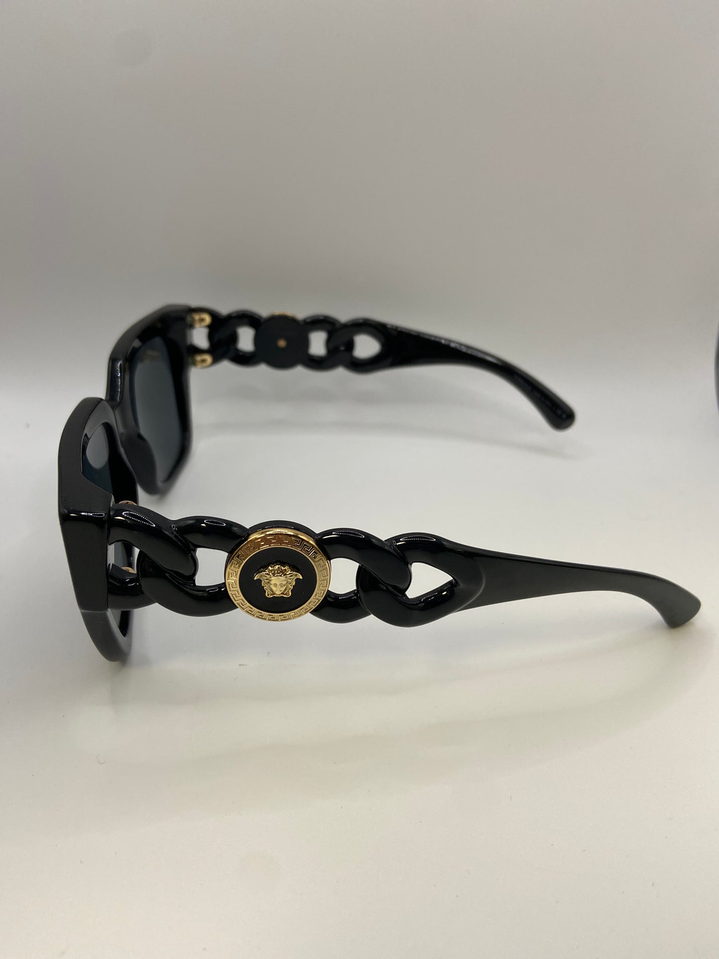 Sunglasses Luxury Designer By Versace, Size: Small