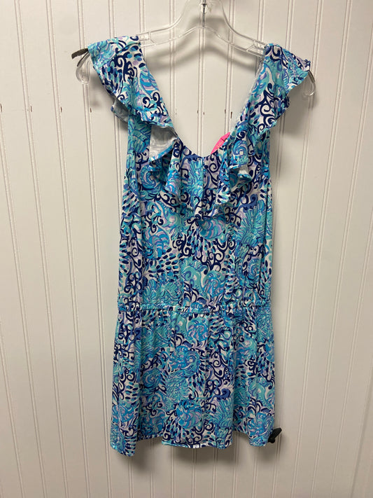 Dress Designer By Lilly Pulitzer In Blue & White, Size: Xs