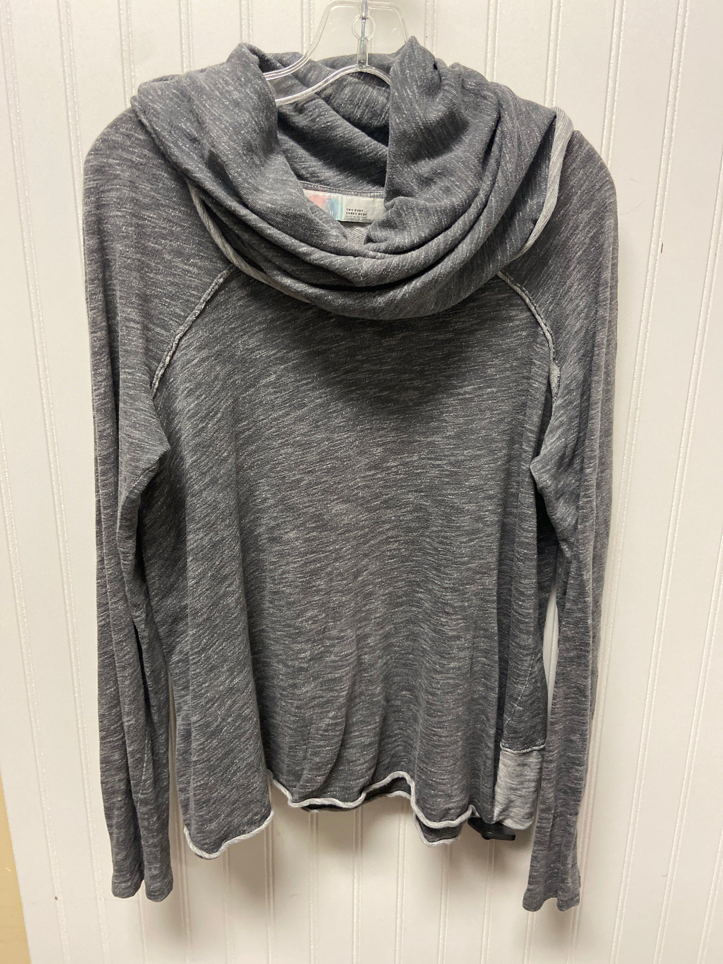 Top Long Sleeve By Free People In Grey, Size: S