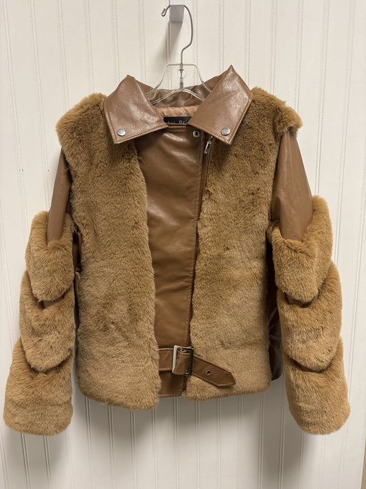 Jacket Faux Fur & Sherpa By Clothes Mentor  Size: S