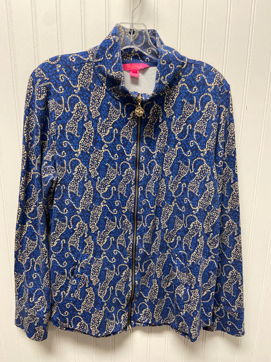 Jacket Designer By Lilly Pulitzer In Blue, Size: L