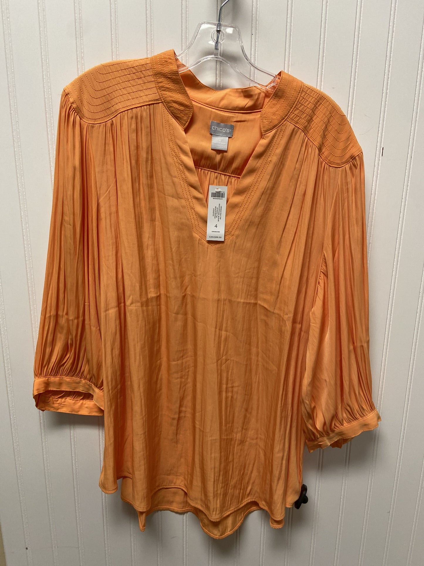 Top Long Sleeve By Chicos  Size: 1x