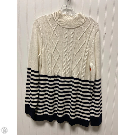 Sweater By Talbots In Cream, Size: Lp