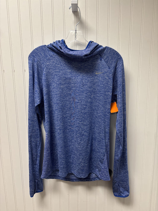 Athletic Top Long Sleeve Hoodie By Nike  Size: M