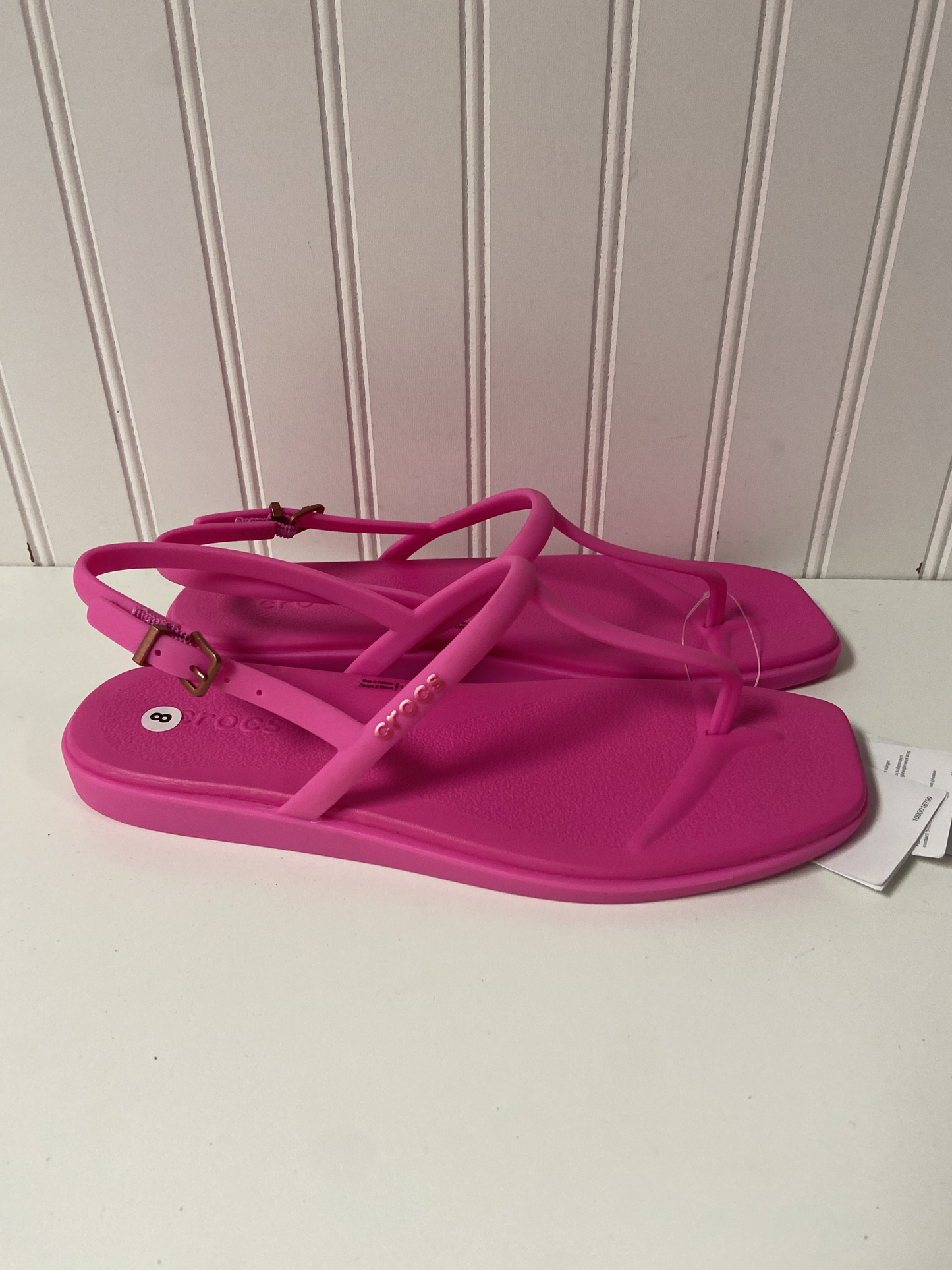 Sandals Flats By Crocs  Size: 8