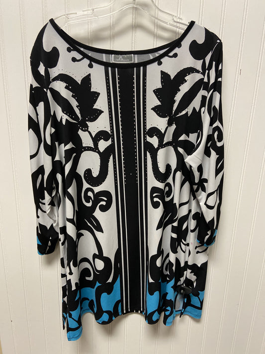 Tunic Long Sleeve By Jm Collections  Size: 2x