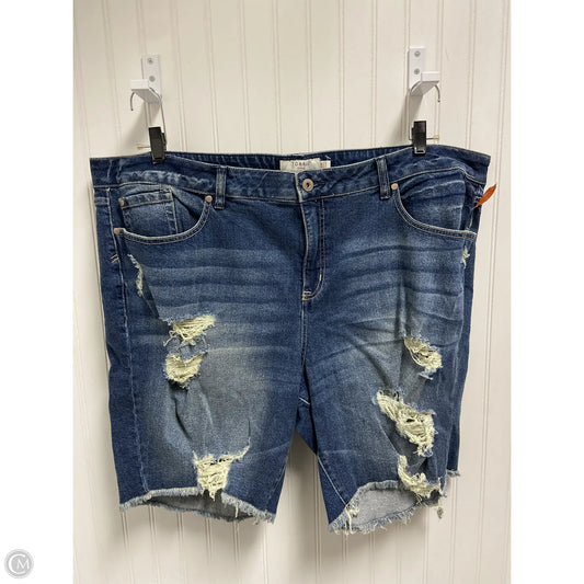 Shorts By Torrid In Blue Denim, Size: 26