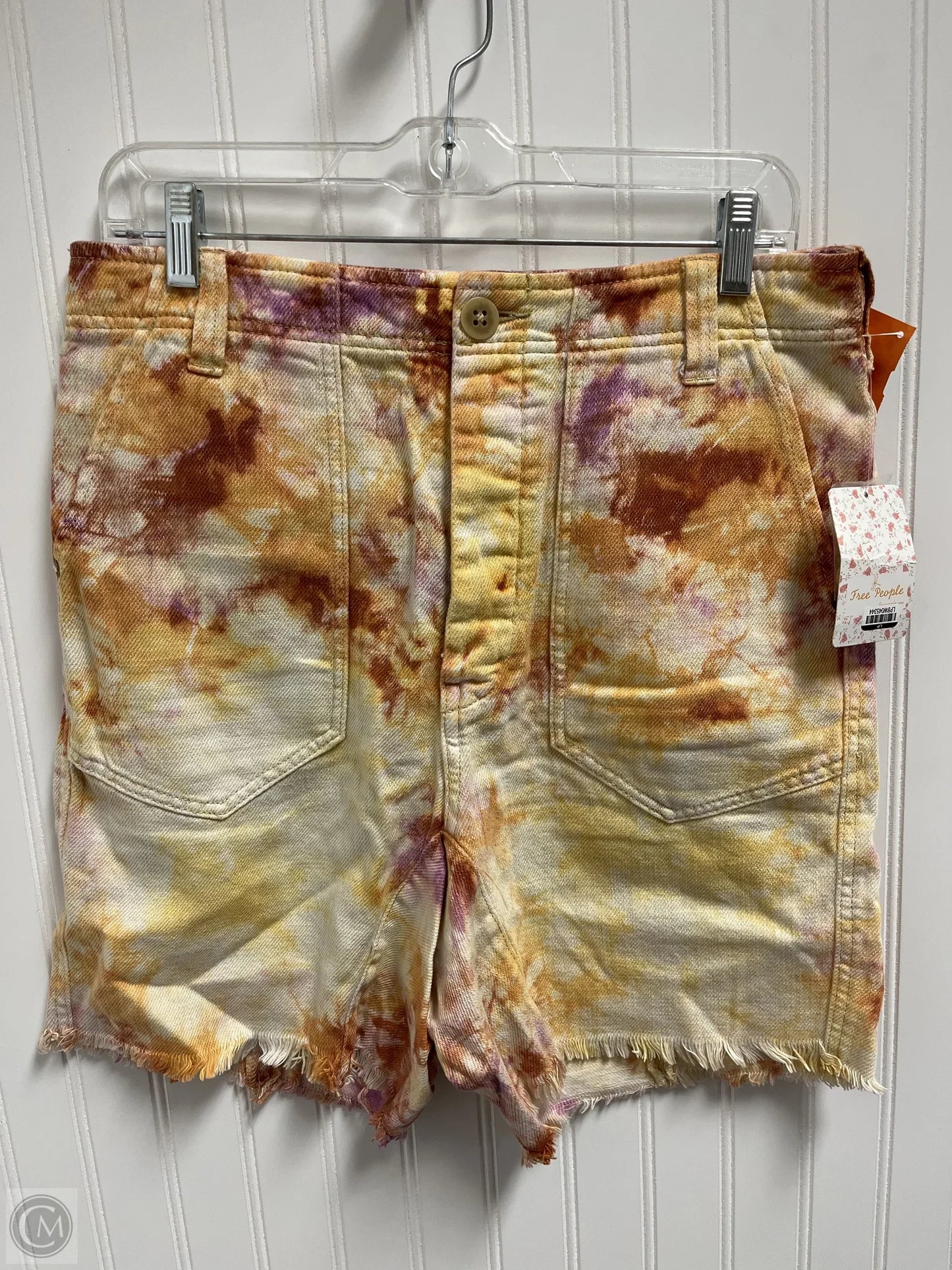 Shorts By Free People In Tie Dye Print, Size: 6