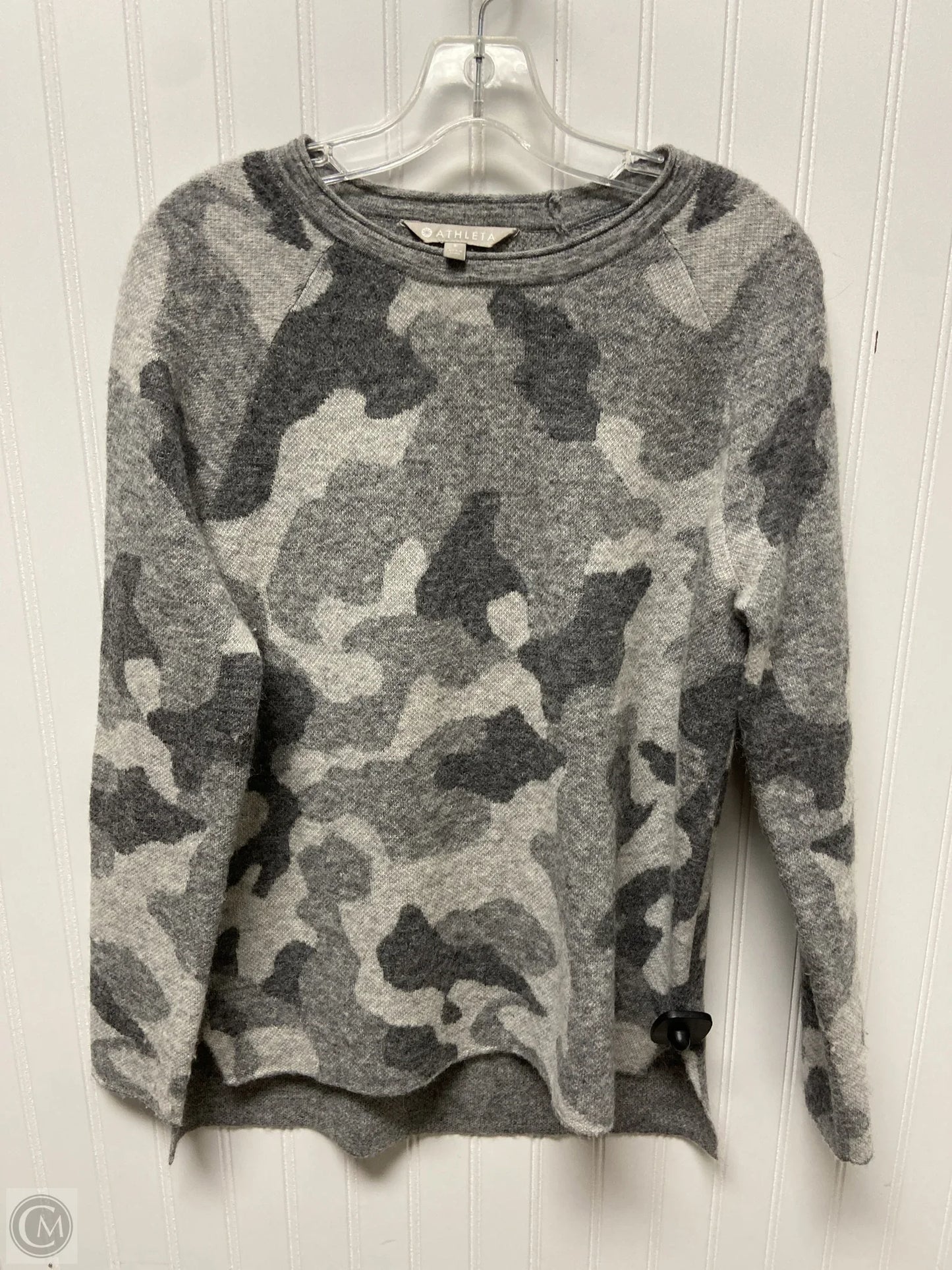 Sweater By Athleta In Camouflage Print, Size: S