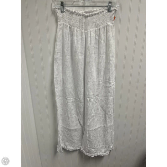 Pants Wide Leg By Joie In White, Size: 8