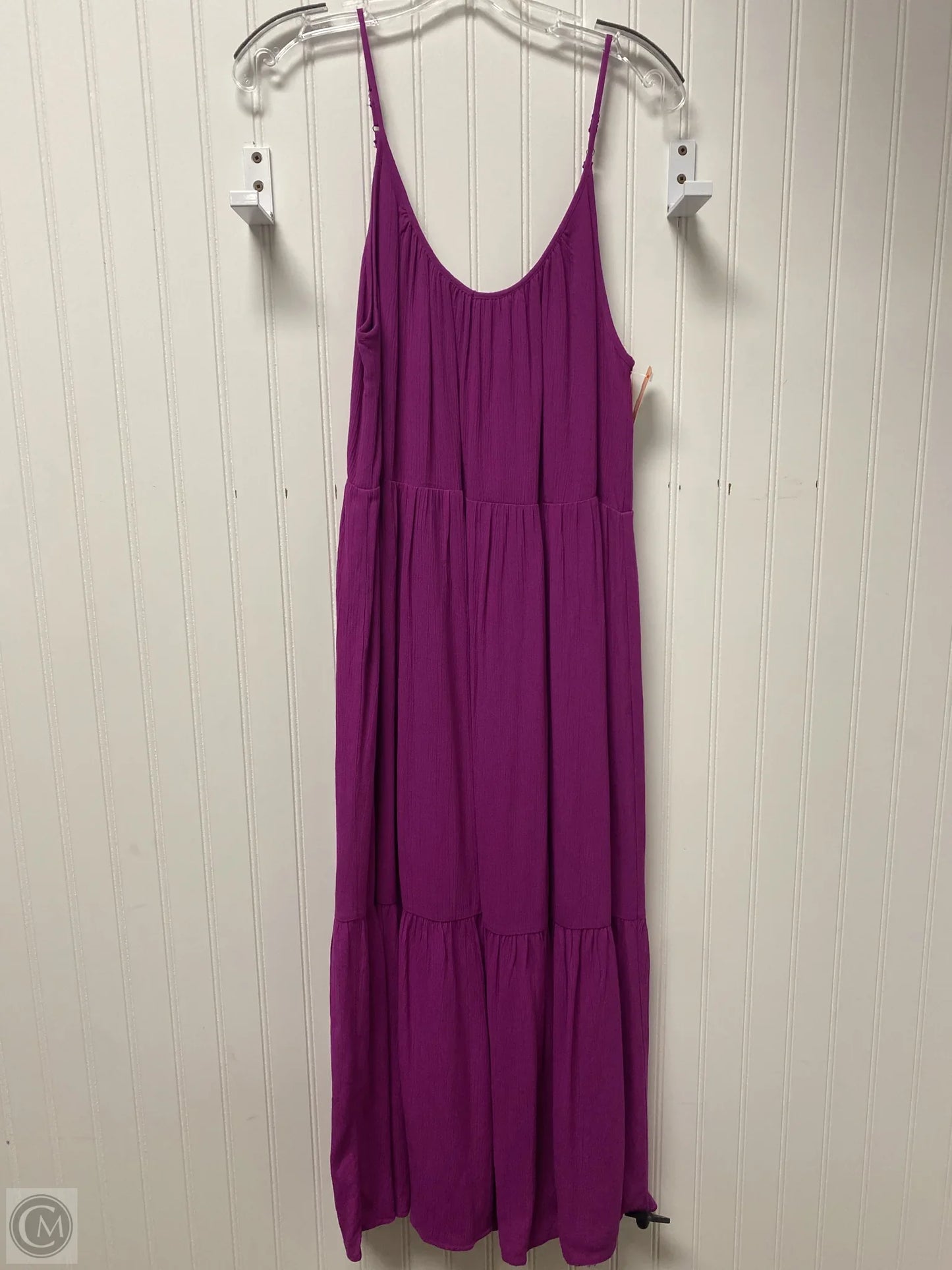 Dress Casual Maxi By Loft In Purple, Size: Xs