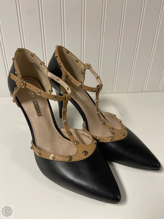 Shoes Heels Stiletto By Cmc In Black & Brown, Size: 10