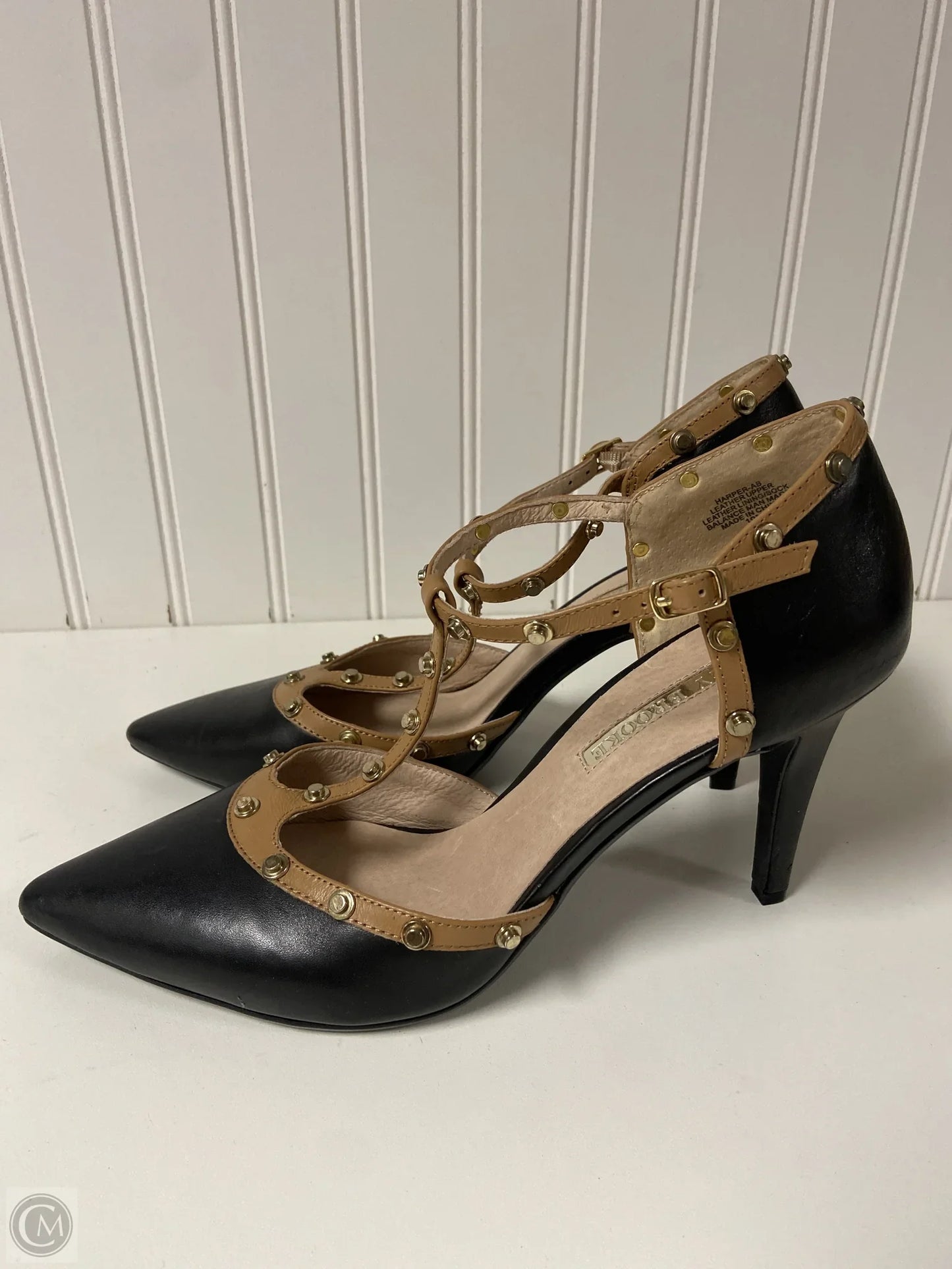 Shoes Heels Stiletto By Cmc In Black & Brown, Size: 10