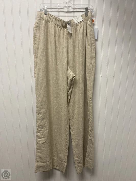 Pants Wide Leg By Abercrombie And Fitch In Beige, Size: 12