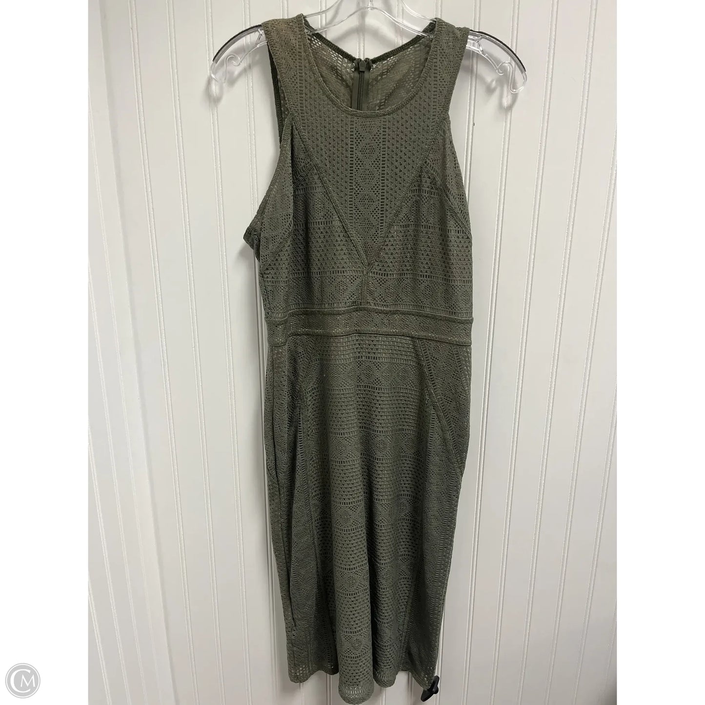 Dress Party Midi By Bcbgmaxazria In Green, Size: M