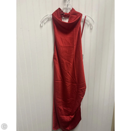 Dress Party Midi By Gianni Bini In Red, Size: L